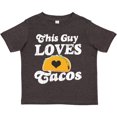 thumbnail image 3 of Inktastic This Guy Loves Tacos Boys Toddler T-Shirt, 3 of 5