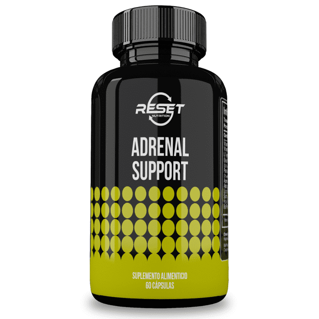 Reset Nutrition Adrenal Support | 425 Mg | 60 Servings | 60 Capsules | Hecho en USA