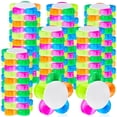thumbnail image 1 of Outus 100 Pieces Petals Highlighters Assorted Colors Back to School Flower Shape Watercolor Highlighter Pens 5-in-1 Fluorescent Pens for Office Schoo, 1 of 7