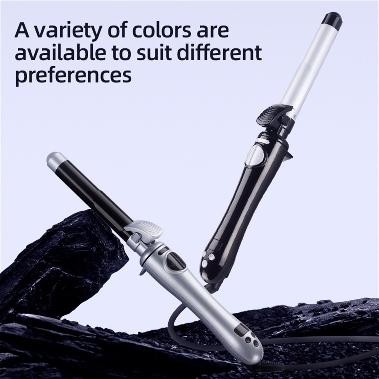 Straight & Curler Rotating Automatic Curling Long Barrel Curling Device with 13 Adjustable Temperatures and Fast 30 Seconds Heating for Effortless Styling
