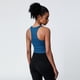 thumbnail image 5 of Chaleco de yoga de verano para mujer, sujetador deportivo con espalda en V y escote en V, top deportivo para correr y fitness, 5 of 6