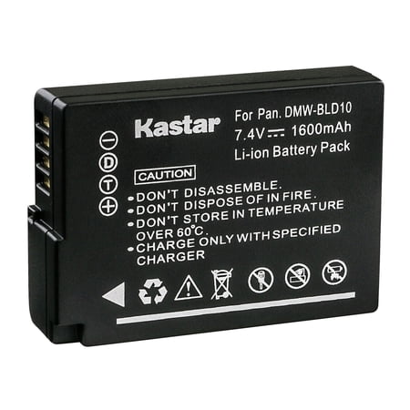 Kastar 1-Pack DMW-BLD10 Battery Replacement for Panasonic DMC-GX1 DMC-GX1W DMC-GX1X DMC-G3 DMC-G3K DMC-G3W DMC-GF2 DMC-GF2C DMC-GF2W Camera