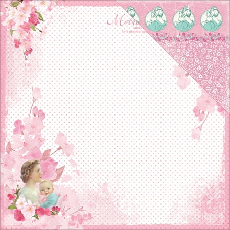 Cardstock Treasures - Scrapberry's Mother's Treasure Double-Sided Cardstock 12