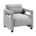 thumbnail image 2 of Modern Accent Chair In Gray Boucle, 31.5" Width, Foam Padding, Base Comfortable With 22.5" Seat Depth, Plywood, 2 of 5