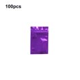 thumbnail image 3 of Monstrate Paquete de papel de aluminio de 100 Uds., bolsa hermética con cierre hermético, bolsas, contenedor para envolver Almacenamiento y organización del hogar Violeta 8.5 x 13 cm Monstrate HA060121-38, 3 of 6