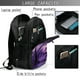 thumbnail image 4 of Disketp Purple Hippo In Water Mochila de Viaje Estampada para Laptop con Puerto de Carga USB, Mochila Impermeable para Computadora – Regalo para Hombres y Mujeres, 4 of 7