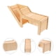 thumbnail image 3 of Escondite para hámsteres, casa de madera, cueva de madera para animales pequeños, cueva de madera para conejillos de indias, 3 of 8