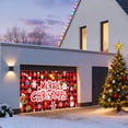 thumbnail image 6 of Hometravel Seasonal Garage Banner Display, Christmas Themed Door Decoration Flag, Party Atmosphere Backdrop for Outdoor Holiday Celebration, 6 of 6