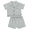 Abyss, variant on by Gerber Baby Boy Binding Shirt and Short Outfit Set, 2-Piece, Sizes 0/3 Months - 24 Months