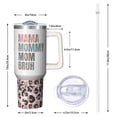 thumbnail image 2 of Gratitude Gift for Mom - 40 Oz Tumbler with Lid & Straw - Show Your Appreciation on Birthday Christmas Mothers Day Mom Gift, 2 of 5