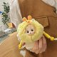 thumbnail image 2 of Bola de melocotón, bola de animal, bola de fruta, peluche, clip trasero para teléfono móvil, correa de cordón, hebilla portátil de dibujos animados extraíble, 2 of 7