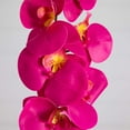 thumbnail image 3 of Nearly Natural Orchid Artificial Floral Stem Sprays - 35" - Set of 3 - Pink, 3 of 6