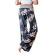 Pantalon Large à Imprimé Floral Pyjama Décontracté pour Femmes – image 4 sur 7