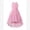 Pink, variant on IBTOM CASTLE Flower Girl Dress Chiffon Flowy Ruffles Formal Dresses for Wedding Party Flower Girl Dress High Low Ruffles Bridesmaid A Line Formal Dresses 9-10 Years White