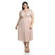 thumbnail image 5 of Vestido plisado Roman Fashion Rosa 38, 5 of 6