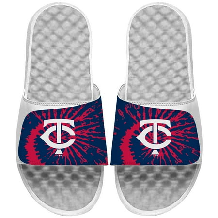 

ISlide White Minnesota Twins Tie Dye Slide Sandals