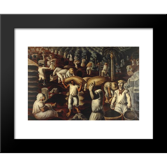 Colhedores de Café 20x24 Framed Art Print by Portinari, Candido