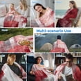thumbnail image 5 of Red Grey Oil Painting Cooling Blanket,Lightweight Breathable Summer Throw Blanket with Double Sided Cold Effect,Abstract Modern Street Smear Art Picnic Blankets Bed Sheet for Hot Sleepers 60"x80", 5 of 8