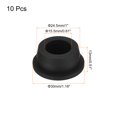 thumbnail image 2 of Uxcell High Temp Silicone Plug Solid Silicon Stopper 24.5mm Black, 2 of 7