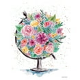 thumbnail image 3 of Nieman, Rachel 12x14 Black Modern Framed Museum Art Print Titled - Flower Globe, 3 of 5