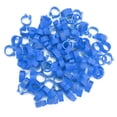 thumbnail image 1 of 100pcs Bolsa 8 mm 001-100 anillos de bandas de patas de pláshico numerados para paloma con diseño de clip simple fácil de aplicar y quitar adecuado para bandas de patas de patas de, 1 of 7
