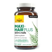Country Life Maxi-Hair® Plus Skin & Nails, 120 Vegetarian Capsules