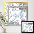 thumbnail image 4 of Designart 'Vibrant Summer Wildflowers On White II' Traditional Framed Art Print, 4 of 4