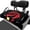 Red Dragon Graphic Print, variant on Uourmeti Golf Cart Seat Covers, Compatible with Club Car Golf Cart, Suitable for EZGO Non-slip, Fire Design