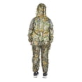thumbnail image 4 of Traje de disfraz para niños, chaqueta militar de camuflaje de hoja, conjunto de pantalones para caza, observación de aves, altura verde inferior a 1,55 m, 4 of 5
