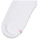 thumbnail image 2 of Hanes Paquete de 6 pares de calcetines tobilleros blancos para mujer, talla 8-12, 2 of 3