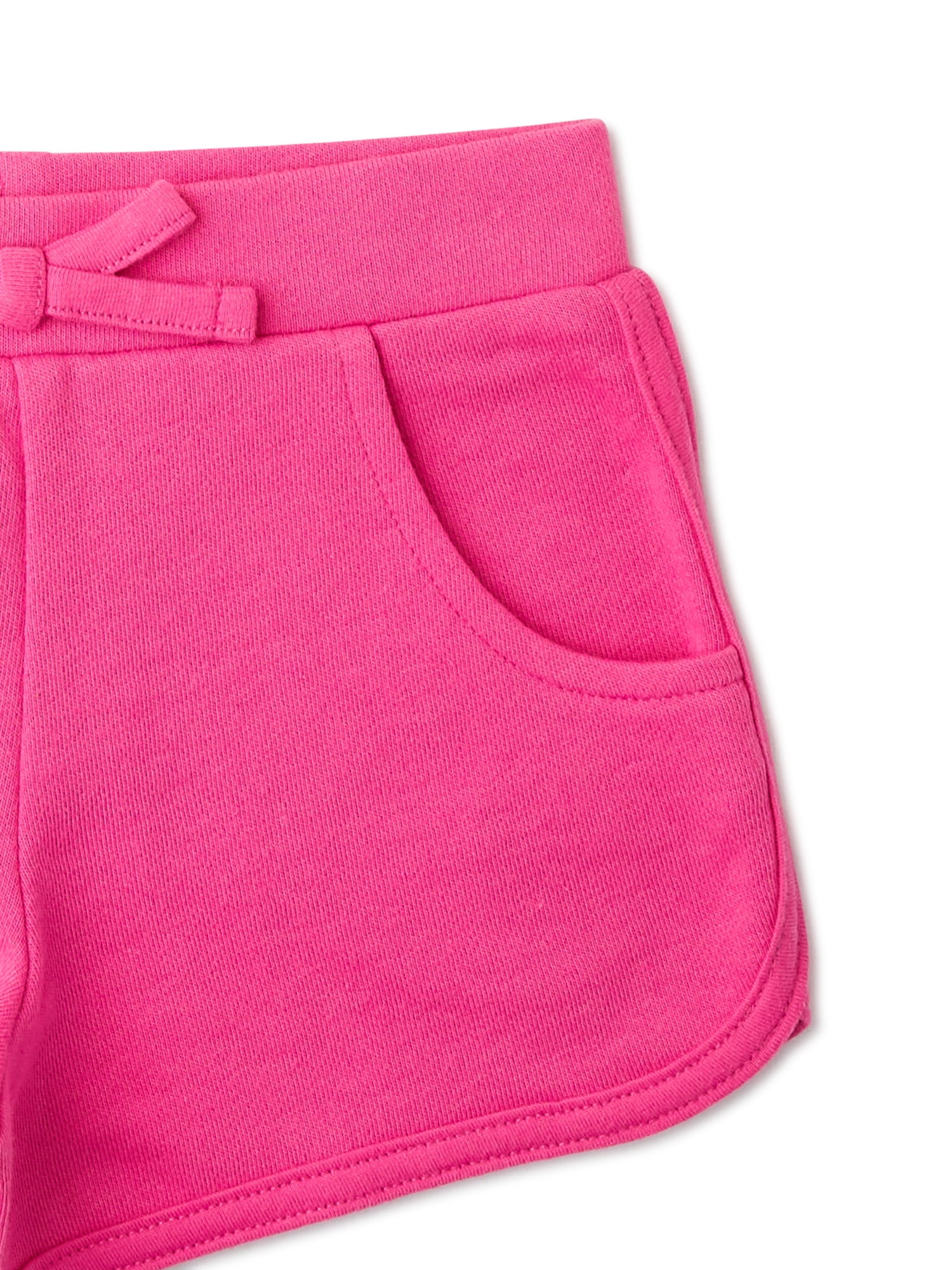 Garanimals Baby and Toddler Girls' Dolphin Shorts, 4-Pack, Sizes 12 Months-5T