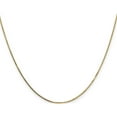 thumbnail image 3 of 14K Yellow Gold Jbsp's .8mm Box With Lobster Clasp Chain (16 X 0.8) Made In Italy 502-16, 3 of 5