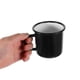 thumbnail image 5 of 2 tazas esmaltadas con asa, taza esmaltada para beber, taza de té, taza de agua para el hogar y la oficina, 5 of 6