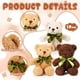 thumbnail image 3 of Oso de peluche HyDren de 10 pulgadas, 12 unidades para recuerdos de fiesta, 3 of 7
