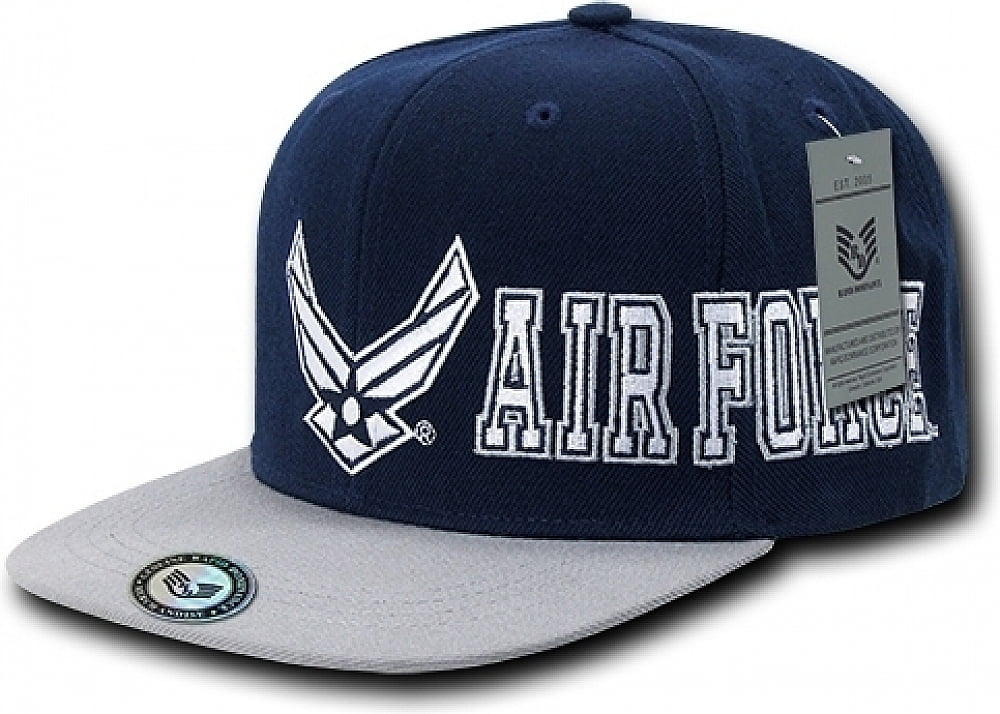 Military Mens Snapback Cap [Navy Blue 