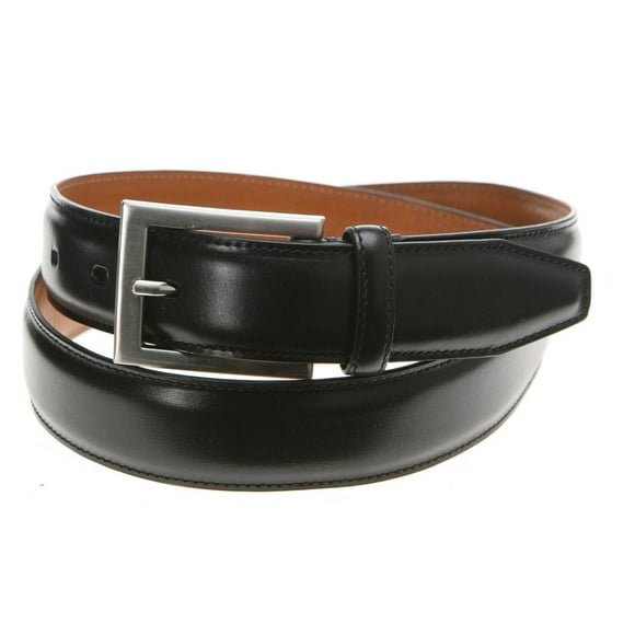 Cinturón de Vestir de Cuero Negro Johnston & Murphy Talla 42