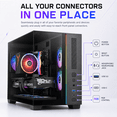 thumbnail image 6 of Gigatech Gaming Titan 5 Gaming PC Desktop - Ryzen 5 9600X, RTX 5060, 32GB DDR5, 512GB SSD, RGB, Windows 11, Wi-Fi, 6 of 6