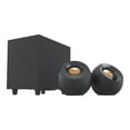 thumbnail image 3 of Creative Pebble Plus Système de Haut-Parleurs Filaires 2.1 Canaux, Noir, (Neuf) 1 Unité, 3 of 8