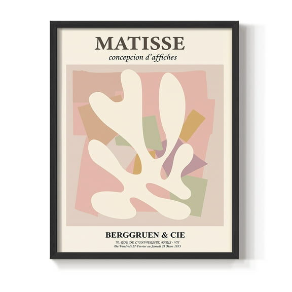 Matisse LV Framed Print - Solid Wood
