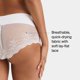 thumbnail image 3 of Calzoncillos Spanx Indie-Detectable Lace Hi-Hipster Core Control, 3 of 6