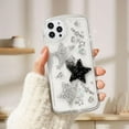 thumbnail image 3 of Clear iPhone 13 Pro Case, Cute Glitter 3D Stars Heart Crystal Clear, Sparkly Aesthetic Design Clear Cases, Shockproof Protective Cover for Teen Girls Women Clear, 3 of 14