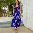 Sleeveless Dress Stars and Stripes Ice cream Cones and Popsicles