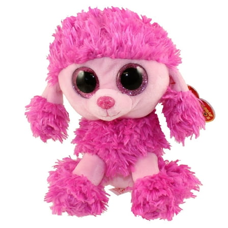 TY Beanie Boos Patsey the Pink Poodle- Regular Size 6 Inches