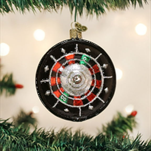 Old World Christmas Roulette Wheel Ornament