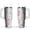 White-1, variant on 40oz Tumbler with Handle and Straw Lid | Vacuum Insulated Leak Proof Tumbler | Stainless Steel Travel Mug Water Bottle Cup Keeps Cold & Hot