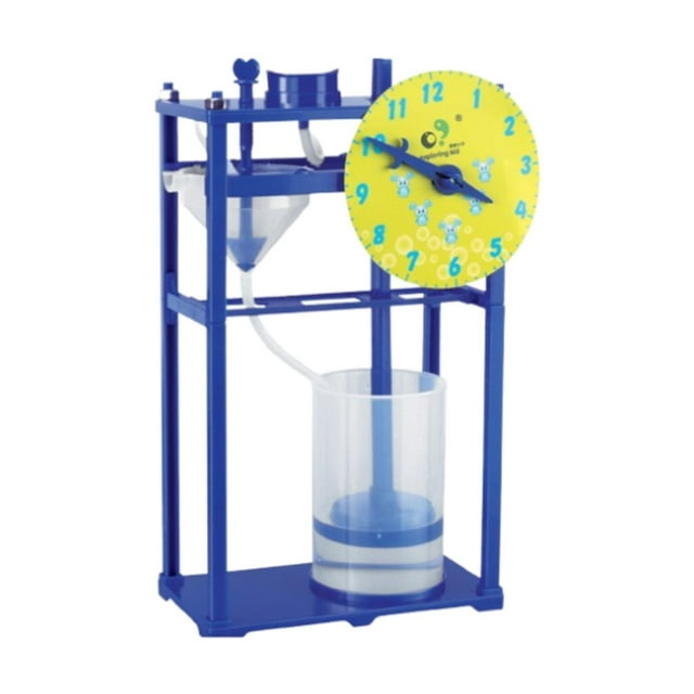 Reloj de agua antiguo, juguete de reloj de agua con goteo, accesorios de montaje, proyecto de manualidades científicas para niños, kit de experimentos