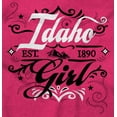 thumbnail image 2 of Idaho IA Fancy Feminine Filagree Women's Graphic T Shirt Tees Brisco Brands S, 2 of 6