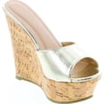 thumbnail image 7 of Fashion Focus Womens Ardo-42 Popular Wedge Sandal, 7 of 7