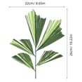 thumbnail image 2 of Hytrove 10Ud Ramas Artificiales De Hojas Palma Fishtail Decorativas Para Centro De, 2 of 6