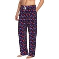 thumbnail image 2 of Balery Blackberries print Men's Pajama Pants,Ultra Lightweight Pjs,Lounge Pant-Medium, 2 of 9